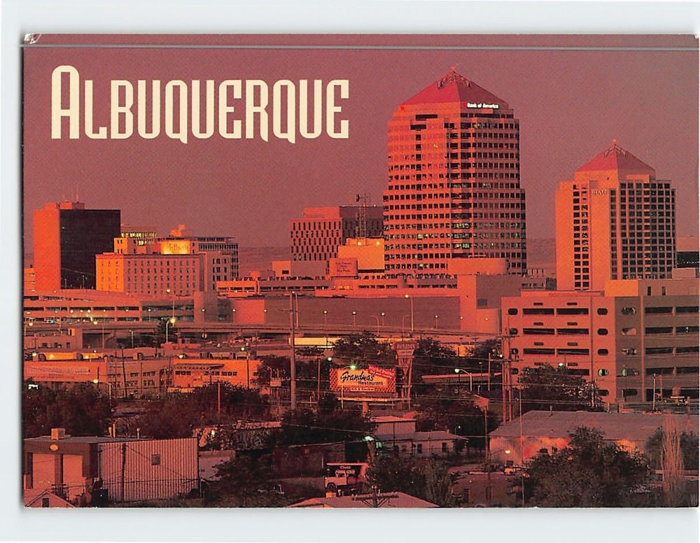 Postcard  Albuquerque NM USA
