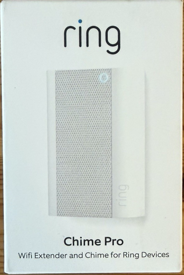 Ring Chime Pro Wi-Fi Extender for Smart Doorbell - White (8AC1PZ-0EN0)