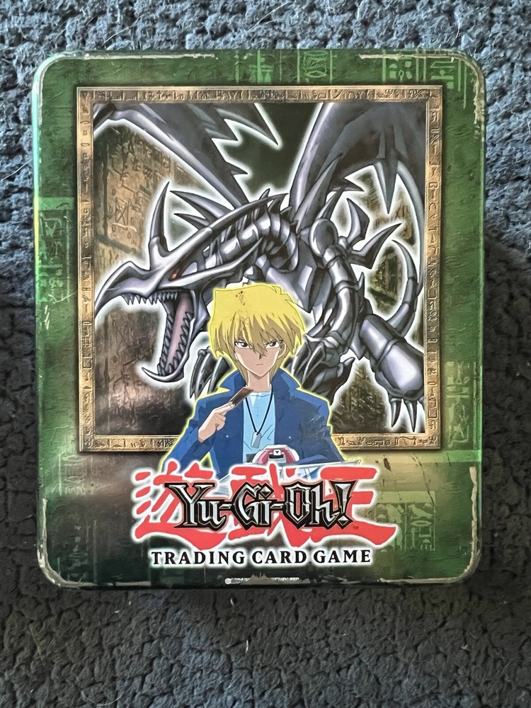 Yu-Gi-Oh Tin With Cards And Figures