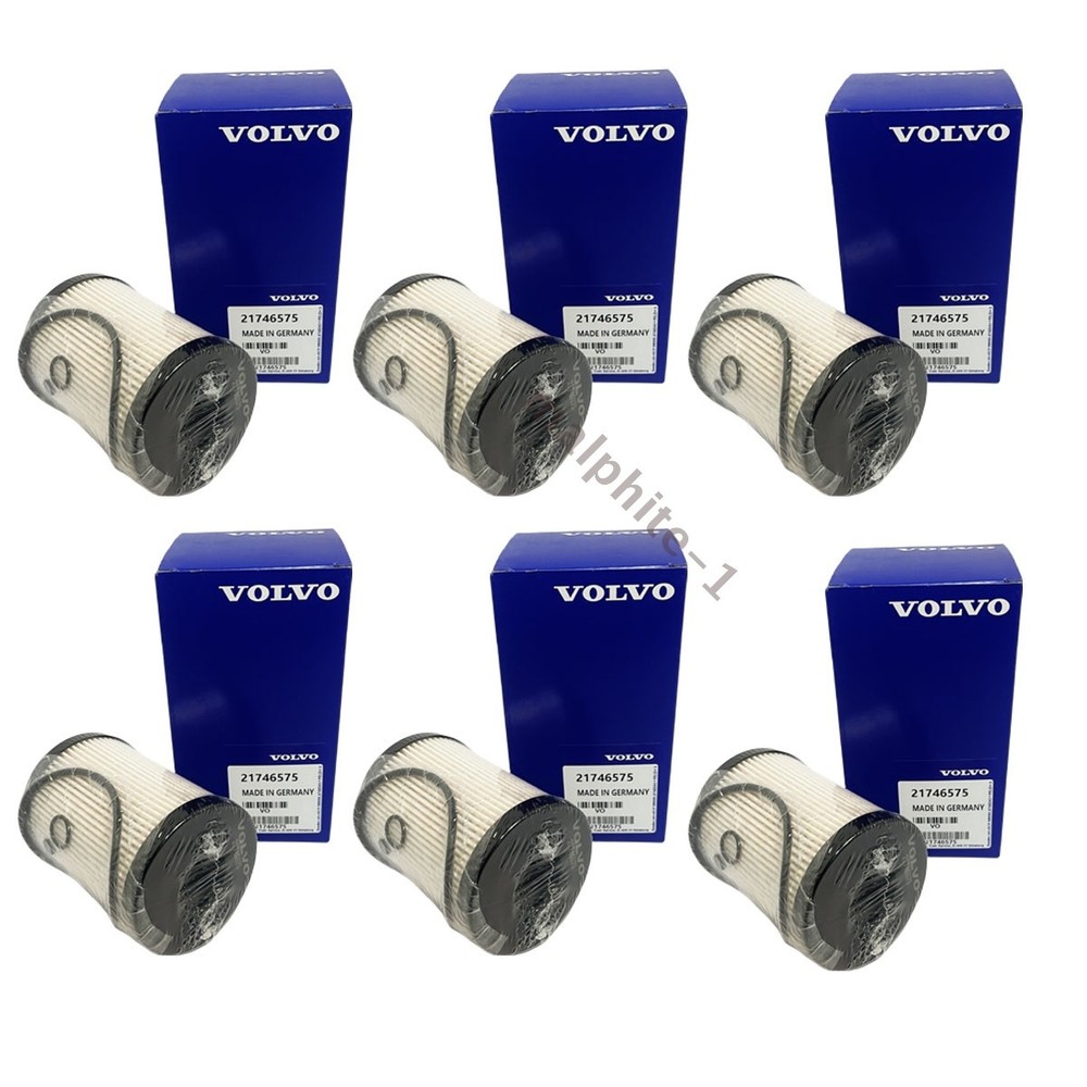6Pcs 21746575 Fuel Filter Replaces for Volvo 21746573 22892652