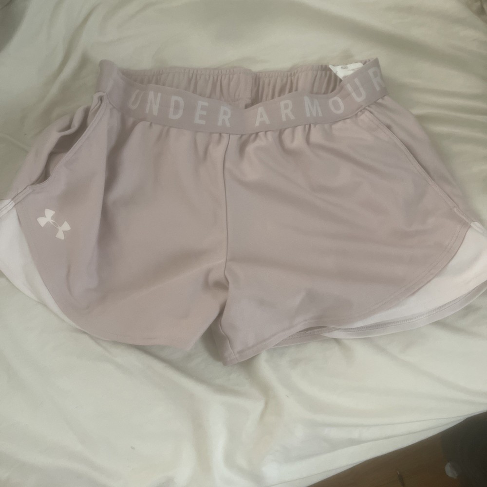 Under Armour Women’s Athletic Shorts Size Small - Mauve Light Pink