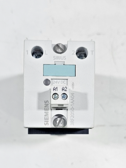 Siemens Sirius 3RF2050-1AA04 Semiconductor Relay 50A, 45mm 48-460V 24VDC
