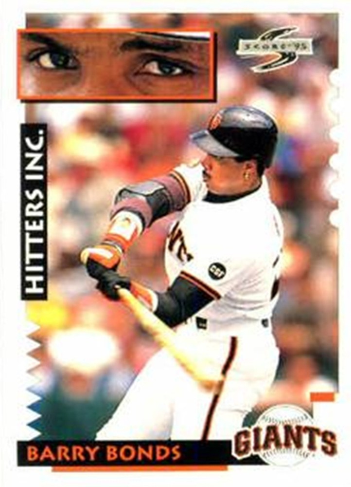 1995 Score #562 Barry Bonds San Francisco Giants