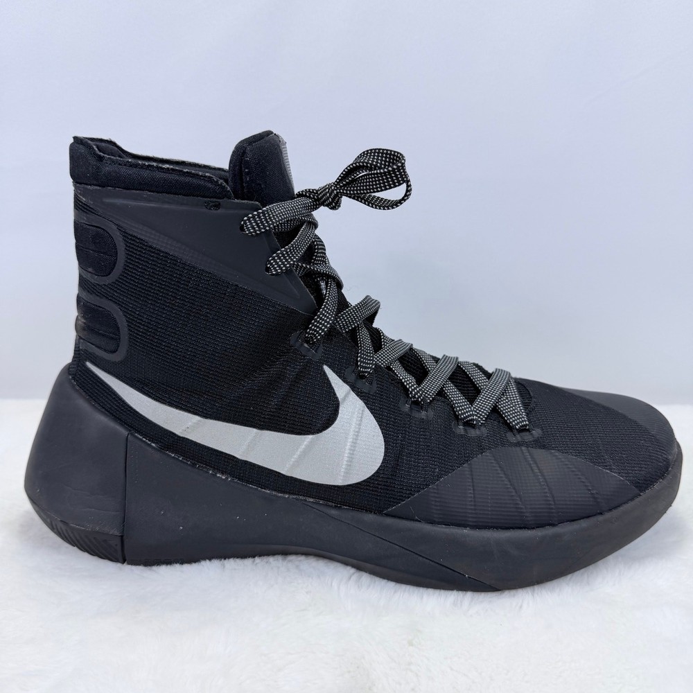 Nike Hyperdunk 2015 Black on Black Mens Basketball Shoes 749561-001 Size 11