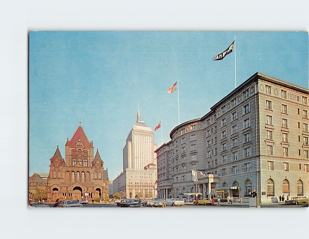 Postcard Sheraton-Plaza Hotel Boston Massachusetts USA North America