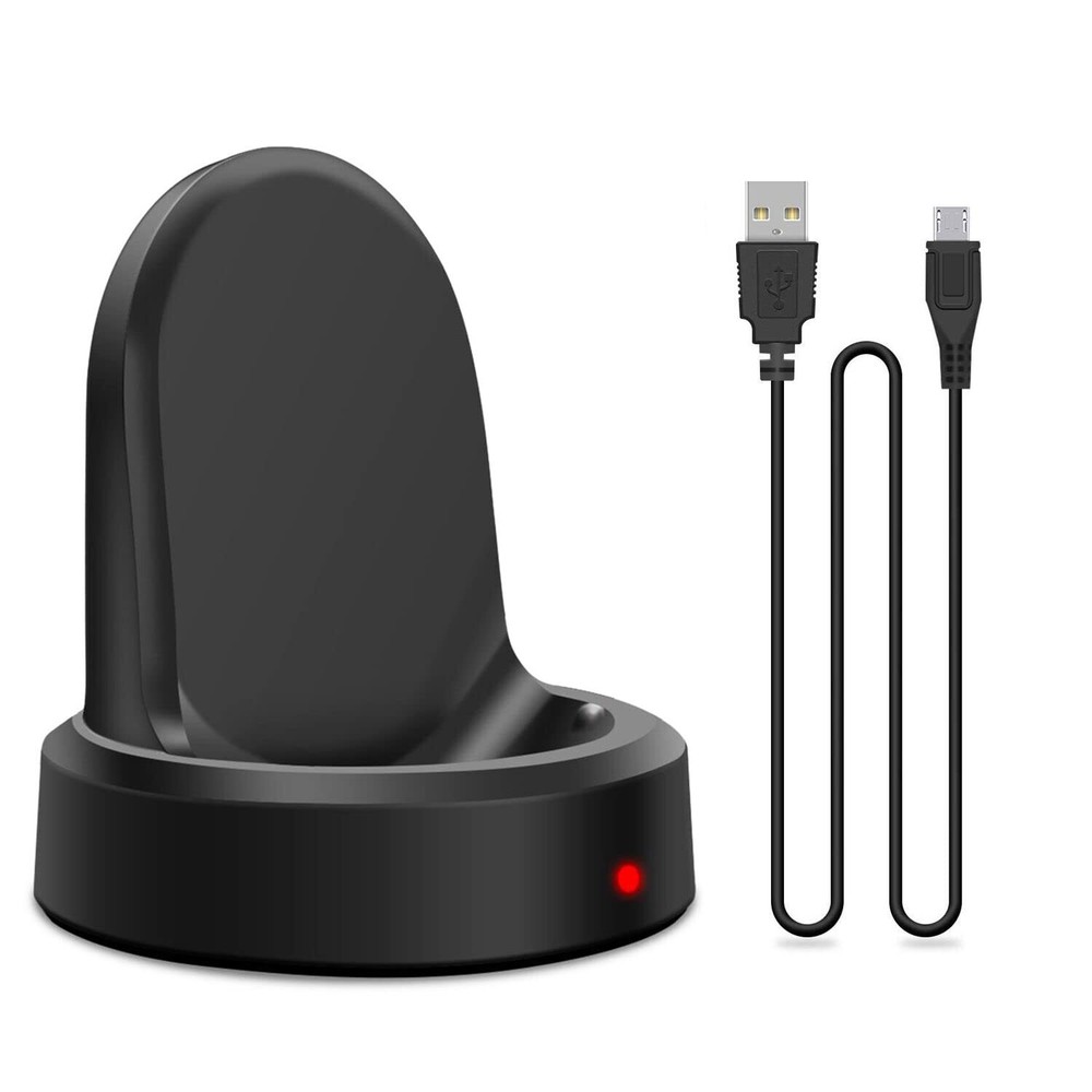 Samsung Gear S3 Watch Charger, S4 S2 Wireless Qi Charging Cradle Dock for Cla...
