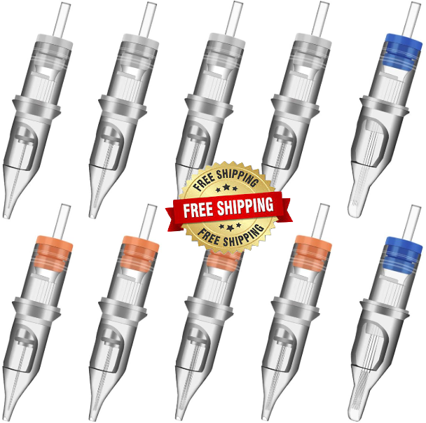 Mixed tattoo cartridge needles for tattoo machine 100 pieces brand new US