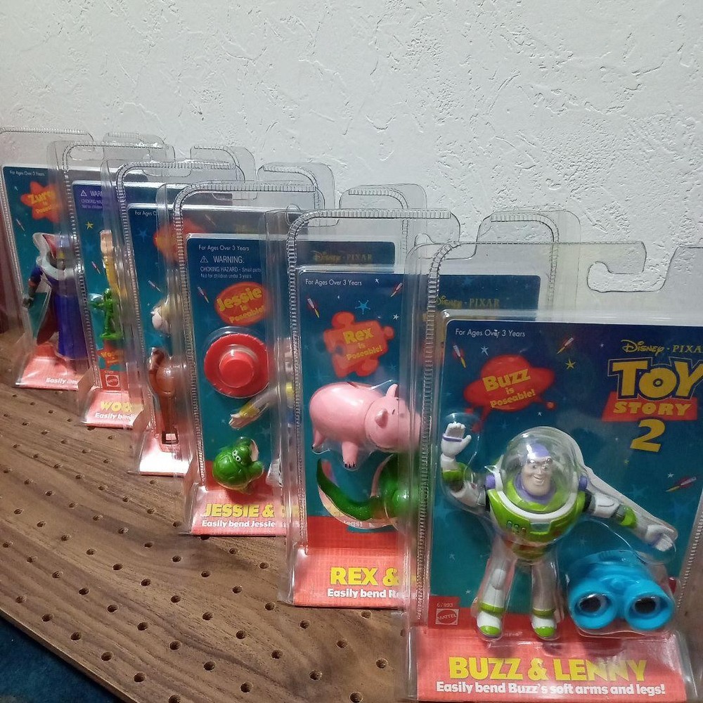 Toy Story 2 Mattel Bendable Figure Set of 6 #19a4d0