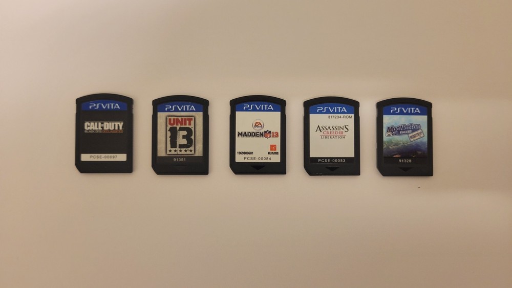 5 PS Vita Game Lot - Choose Any Game [READ DESC]