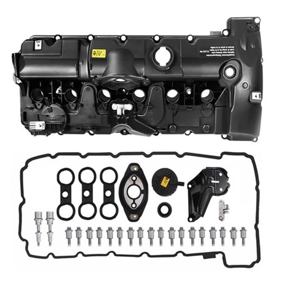 11127552281 Valve Cover w/ Gasket For BMW N52 E70 E82 E90 328i 528i 128i X5 Z4