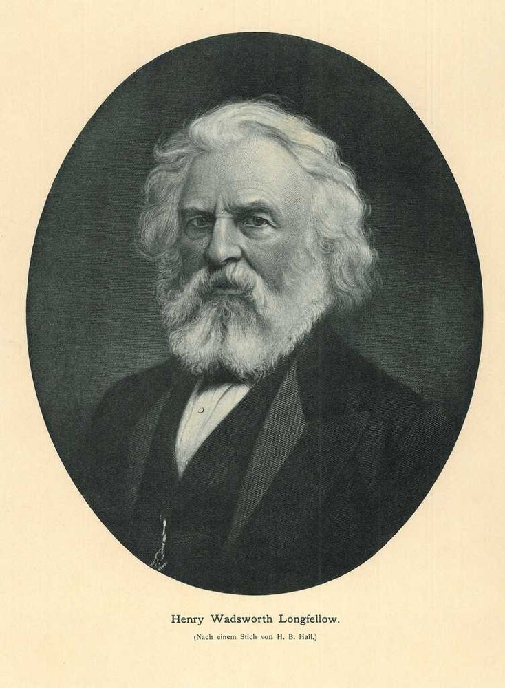Portrait of Henry Wadsworth Longfellow