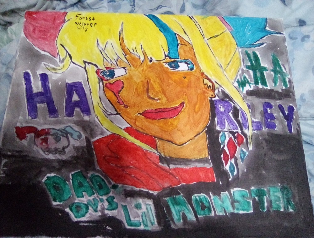 Harley Quinn Painting