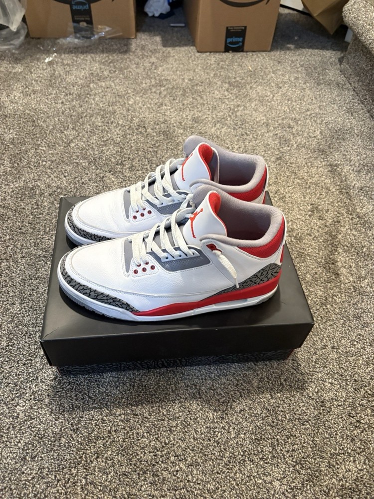 Jordan 3 Fire Red Size 11