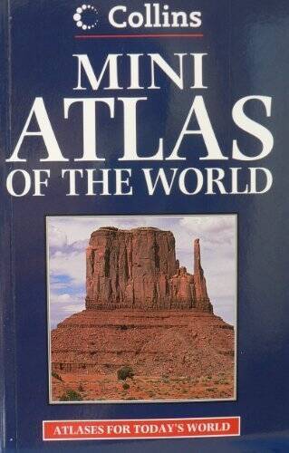 Collins Mini World Atlas Paperback – Good Condition – Collins Maps