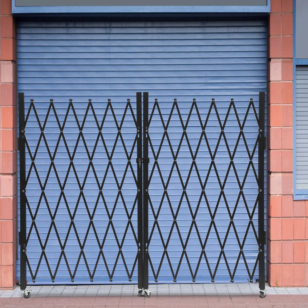 Folding Security Gate Rolling Flexible Expanding Security Barricade Door 1.6*3m