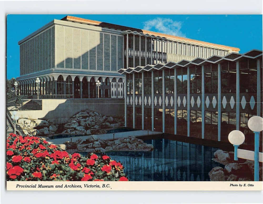 Postcard Provincial Museum and Archives Victoria BC Canada