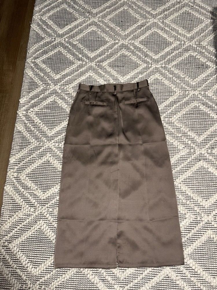 Banana Republic Brown Long Pencil Skirt Women's Size 6 Solid Straight Style