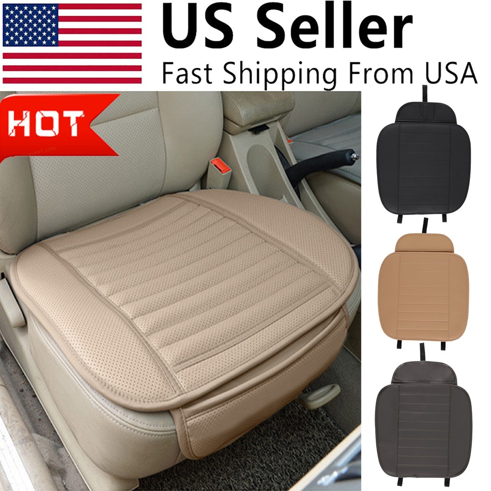 Breathable Universal Car Front Seat Cover Leather Pad Cushion Surround Protector