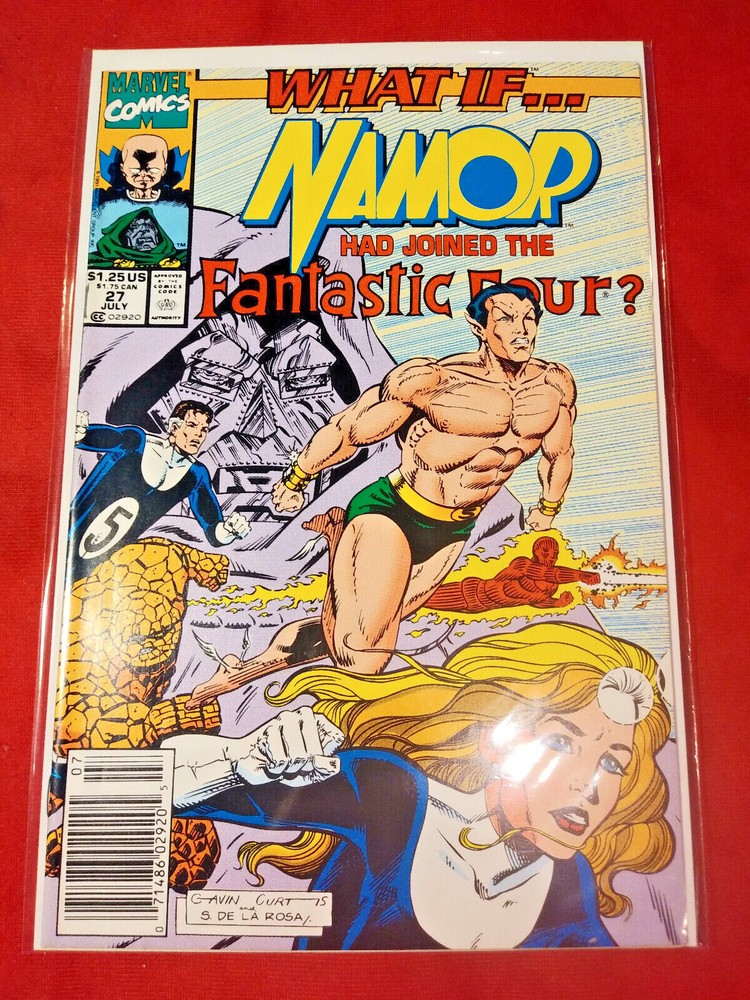 What If 27 Newsstand Variant Marvel Comics July 1991