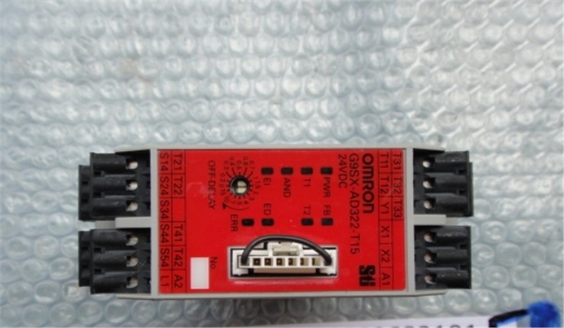 1Pcs Omron G9SX-AD322-T15-RT Safety Relays Tested Used mu