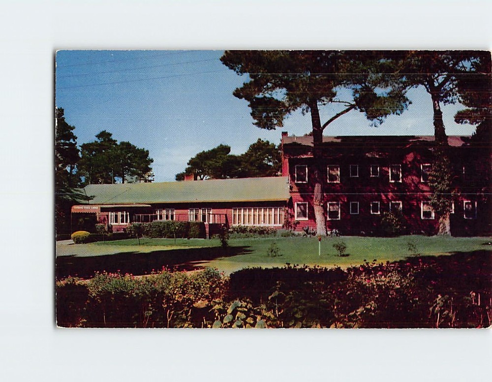 Postcard Cambria Pines Lodge California USA North America