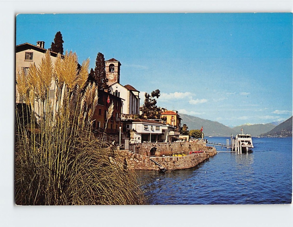 Postcard Lago Maggiore Brissago Switzerland
