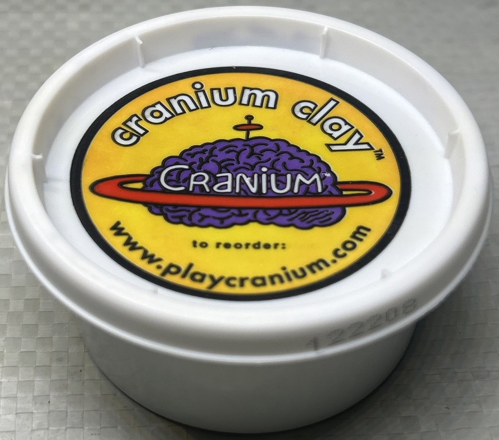 Cranium Original Purple Modeling Clay Tub 2001 Board Game Part