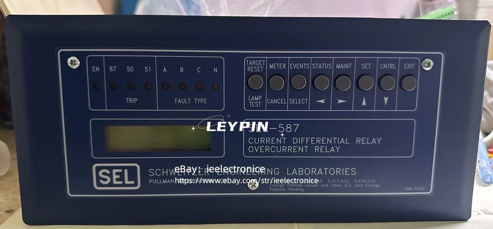 1PcS Used SEL-587 SEL microcomputer protection device Fast shipping#iee