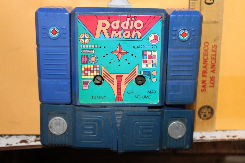 Vintage Radio Shack Man Transformer Speaker Sonic