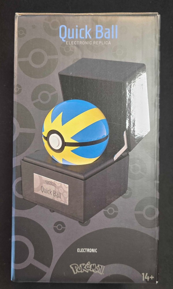 Pokemon Quick Ball Replica The Wand Company TWC Official Figure Pokeball NEW