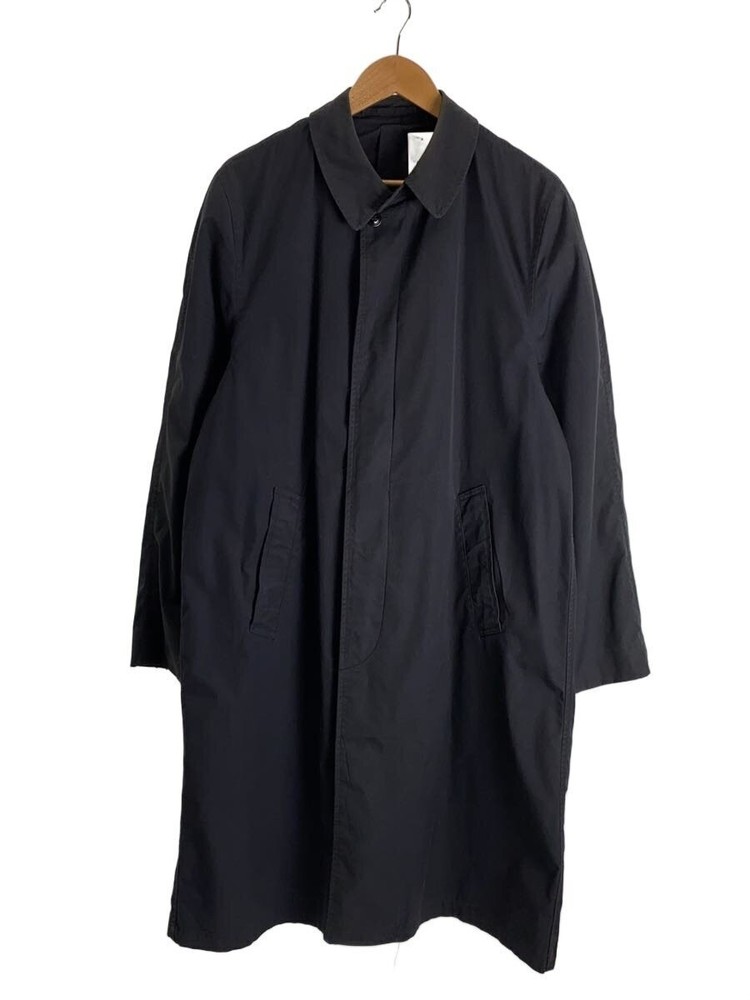 Us.Navy All Weather Coat/Stainless Steel Collar Coat/L/Cotton/Nvy/Plain/8405-00-