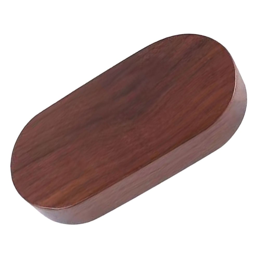 Walnut Wood Pedestal Stand for Display Tray or Aromatherapy Decor