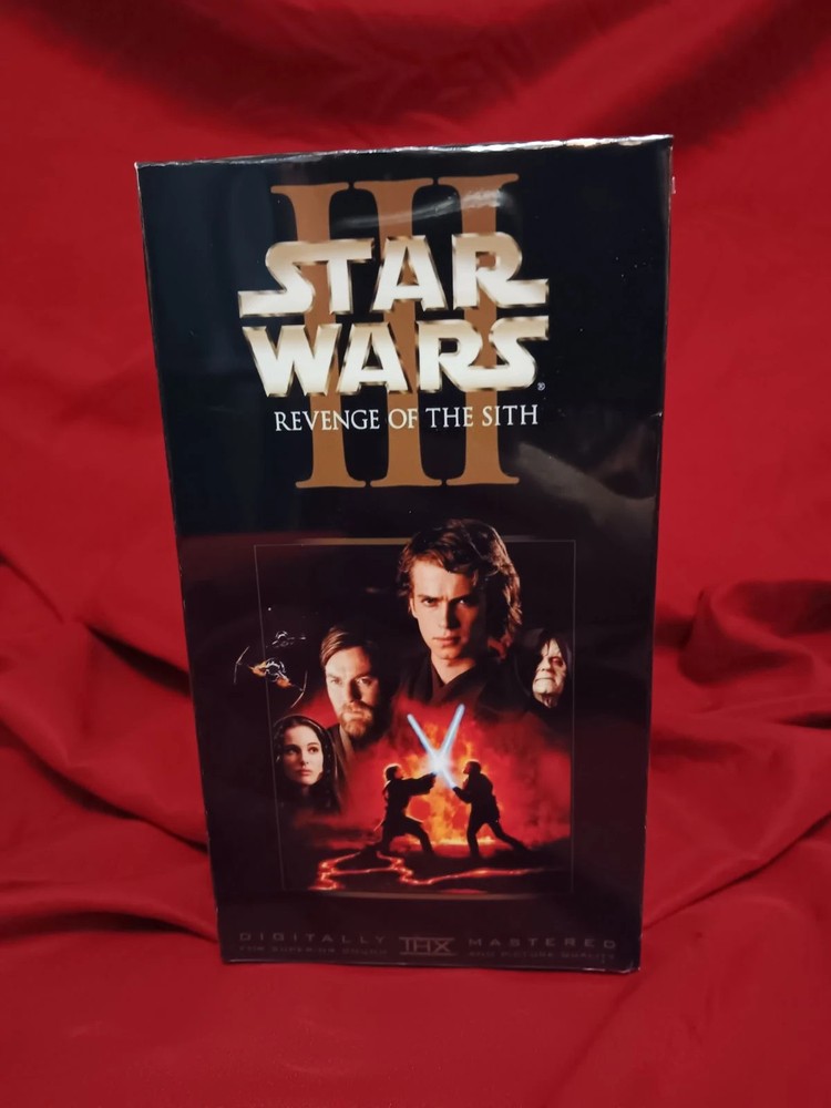 Custom STAR WARS Episode III REVENGE OF THE SITH NTSC VHS Ep 3
