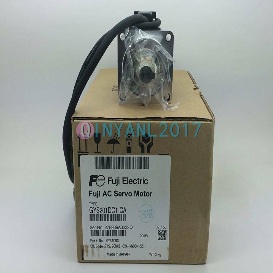 1PCS FUJI Servo motor GYS201DC1-CA NEW