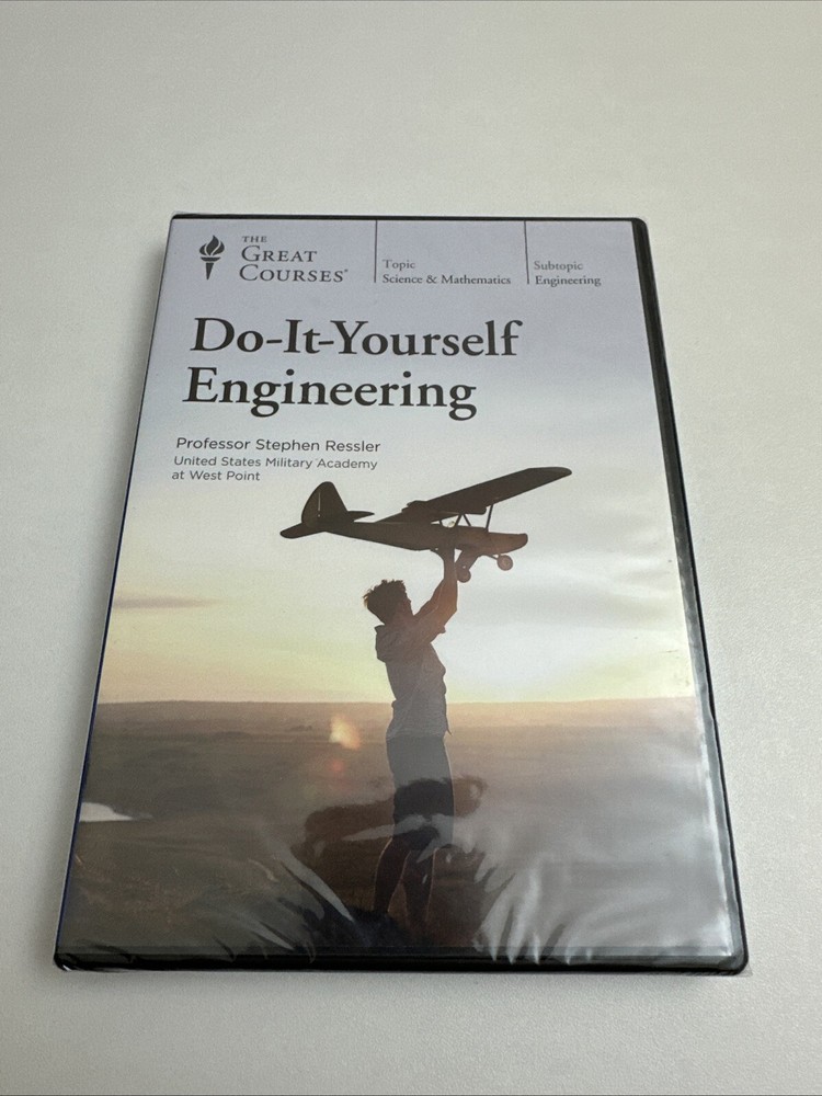 Do-It-Yourself Engineering by Stephen Ressler (2017, DVD) New - Great Courses