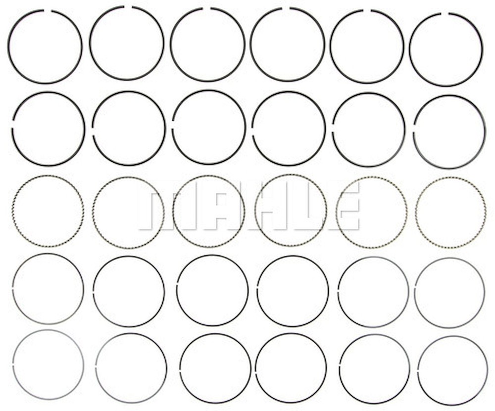 Clevite MAHLE 41860CP.020 Plasma-Moly Piston Ring Set for 1990-2013 Chrysler Engines