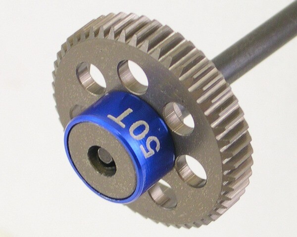 Hot Racing HAG450 50t 64p Hard Anodized Aluminum Pinion Gear