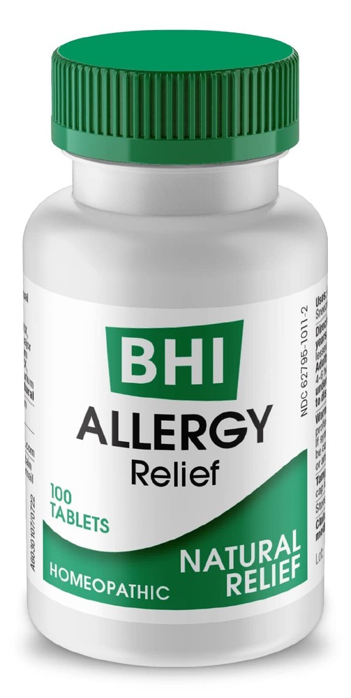 BHI Allergy Multi-Symptom Natural Safe of Runny Nose Sneezing Itchy Eyes & Co...