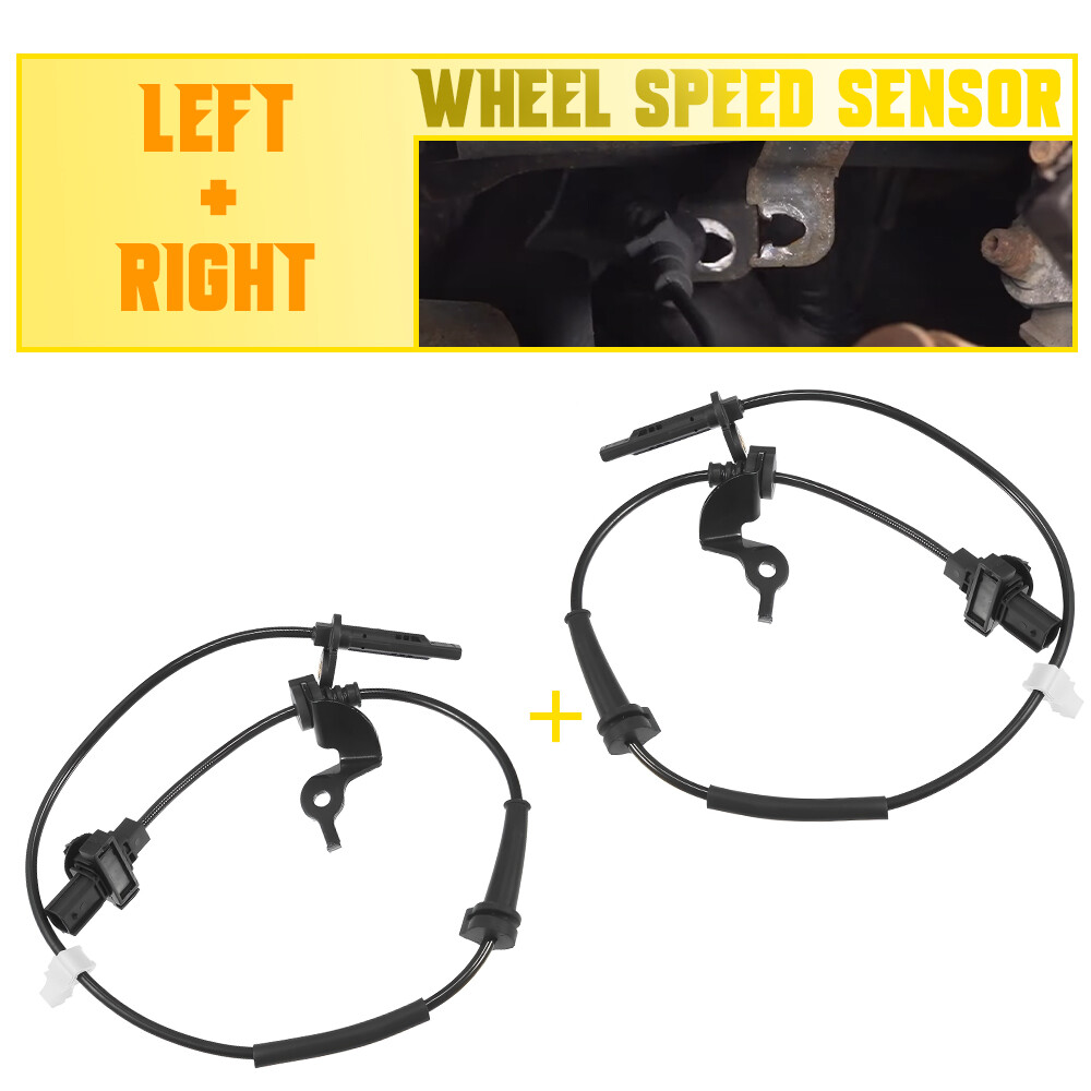 Pair Front LH RH ABS Wheel Speed Sensor 57470-T2F-A01 For 13-17 Honda Accord M