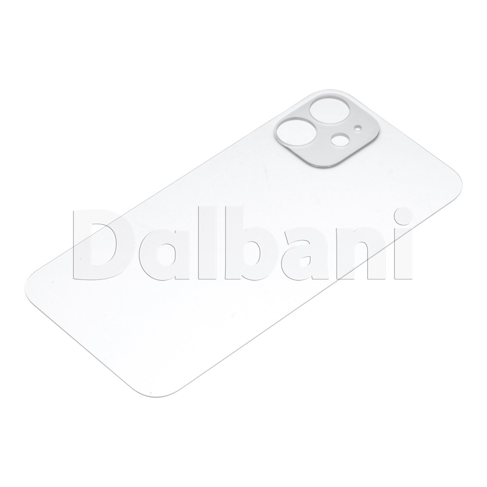 Clear Back Glass Battery Cover for Apple iPhone 12 Mini Transparent