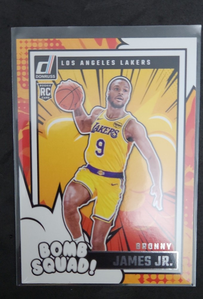 2024-25 Panini Donruss - Bomb Squad Bronny James #14 (RC)