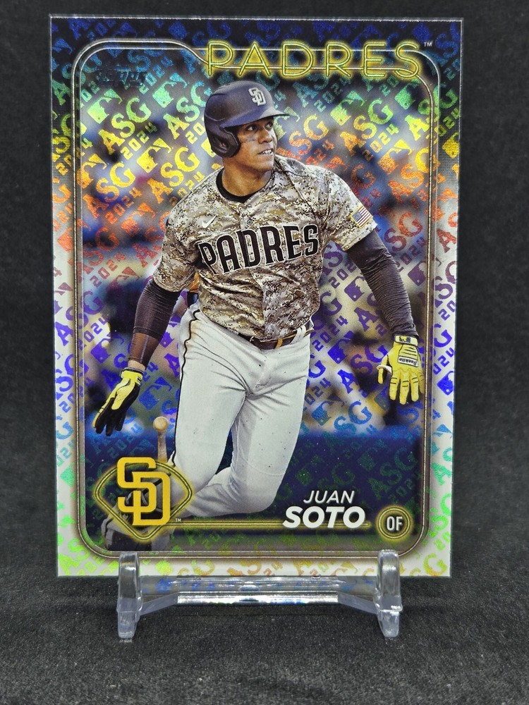 Juan Soto 2024 Topps All-Star Game Logo Foil Exclusive #50 New York Yankees