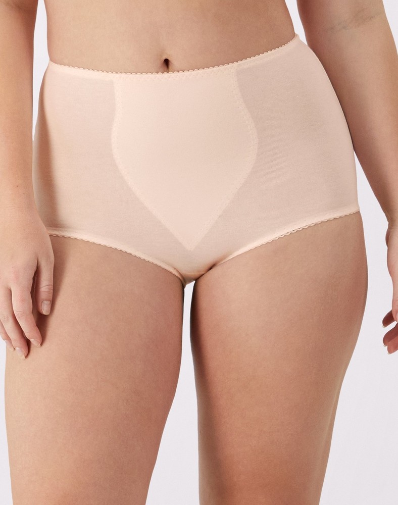 Bali Shaping Brief 2-Pack Light Control Tummy Panel Full Coverage Underwear for Women