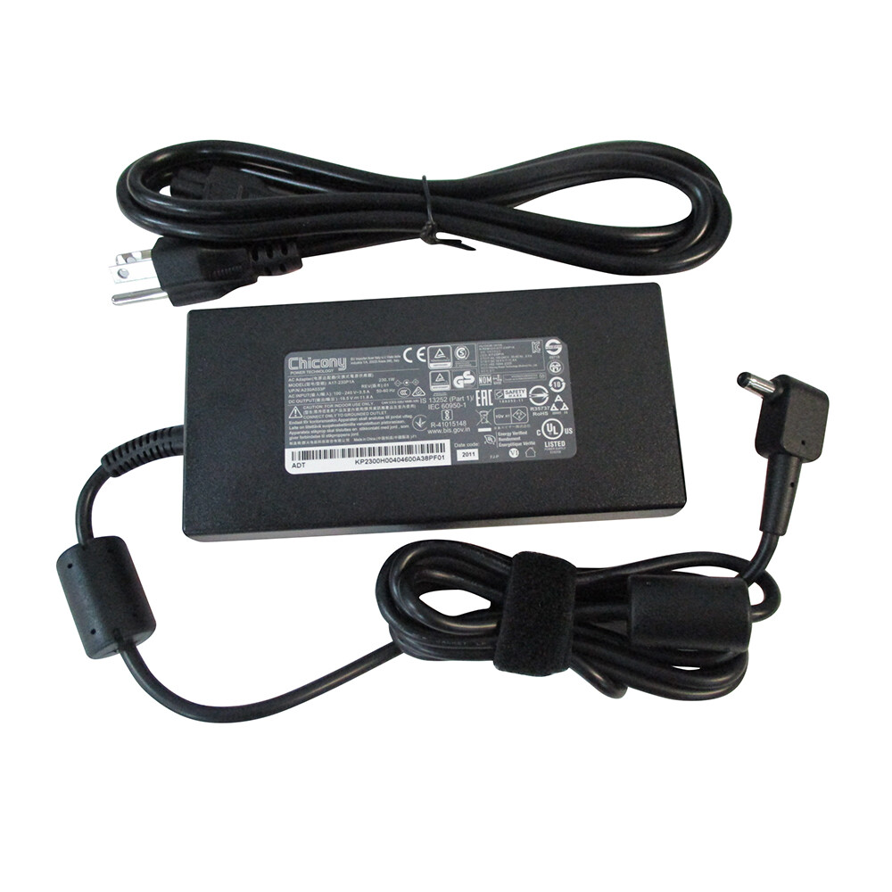 Acer Predator Helios PH315-54 230W AC Adapter Charger with Power Cord 19.5V 11.8A-image