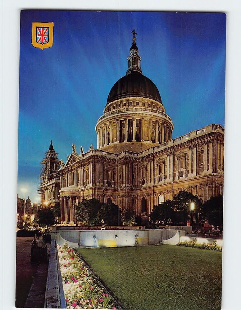 Postcard St. Pauls Cathedral London England