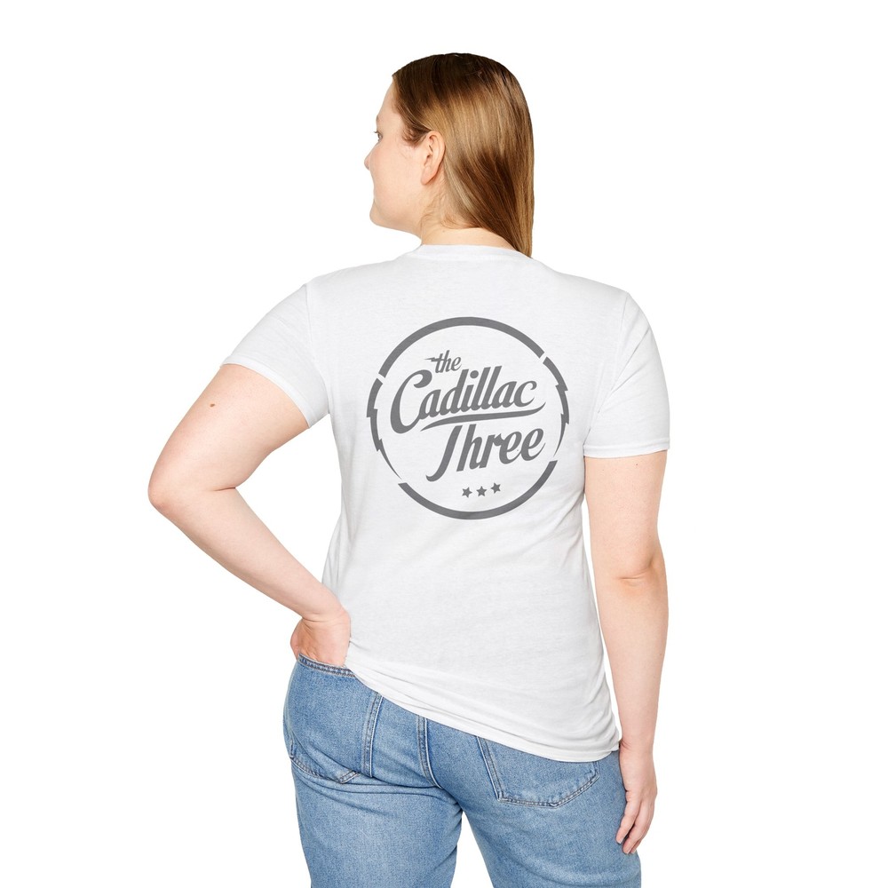 The Cadillac Three Unisex Softstyle T-Shirt, Music Tee, Festival Shirt, Band