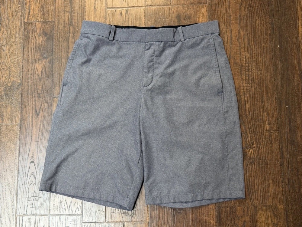 Nike 10” Standard Fit Golf Shorts Mens 32  Dri-Fit Quick Dry Gray Performance