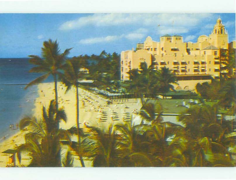 Unused Pre-1980 ROYAL HAWAIIAN HOTEL Waikiki - Honolulu Hawaii HI hr4355