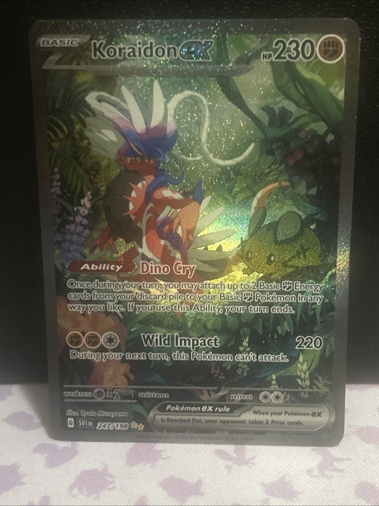 The Pokémon Company Pokémon TCG SV01 Koraidon ex 247/198 SIR Full Art Holo ENG