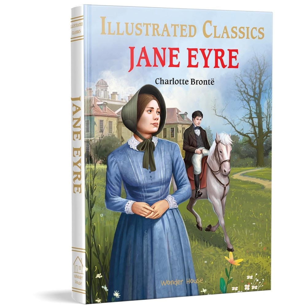 Jane Eyre : illustrated Abridged Children Classics English Novel Multicolor